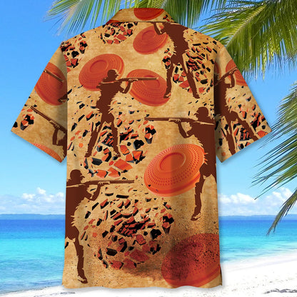 Clay Shooting Target Hawaiian Shirt
