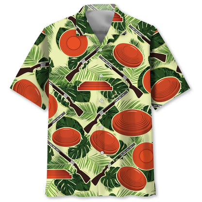 Clay Shooting Tropical Hawaiian Shirt