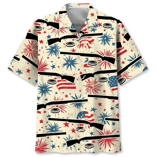 Clay Shooting Usa Hawaiian Shirt