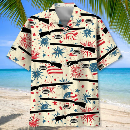 Clay Shooting Usa Hawaiian Shirt