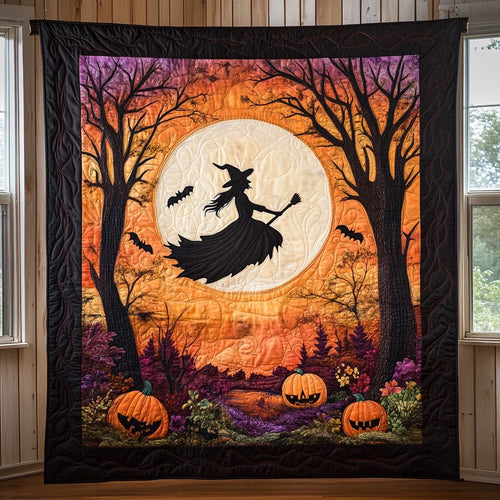 Cloak Of Night Quilt Blanket
