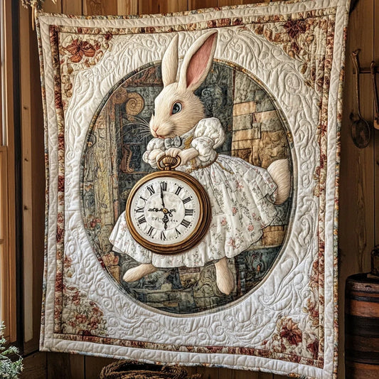 Clockwork Quilt Blanket