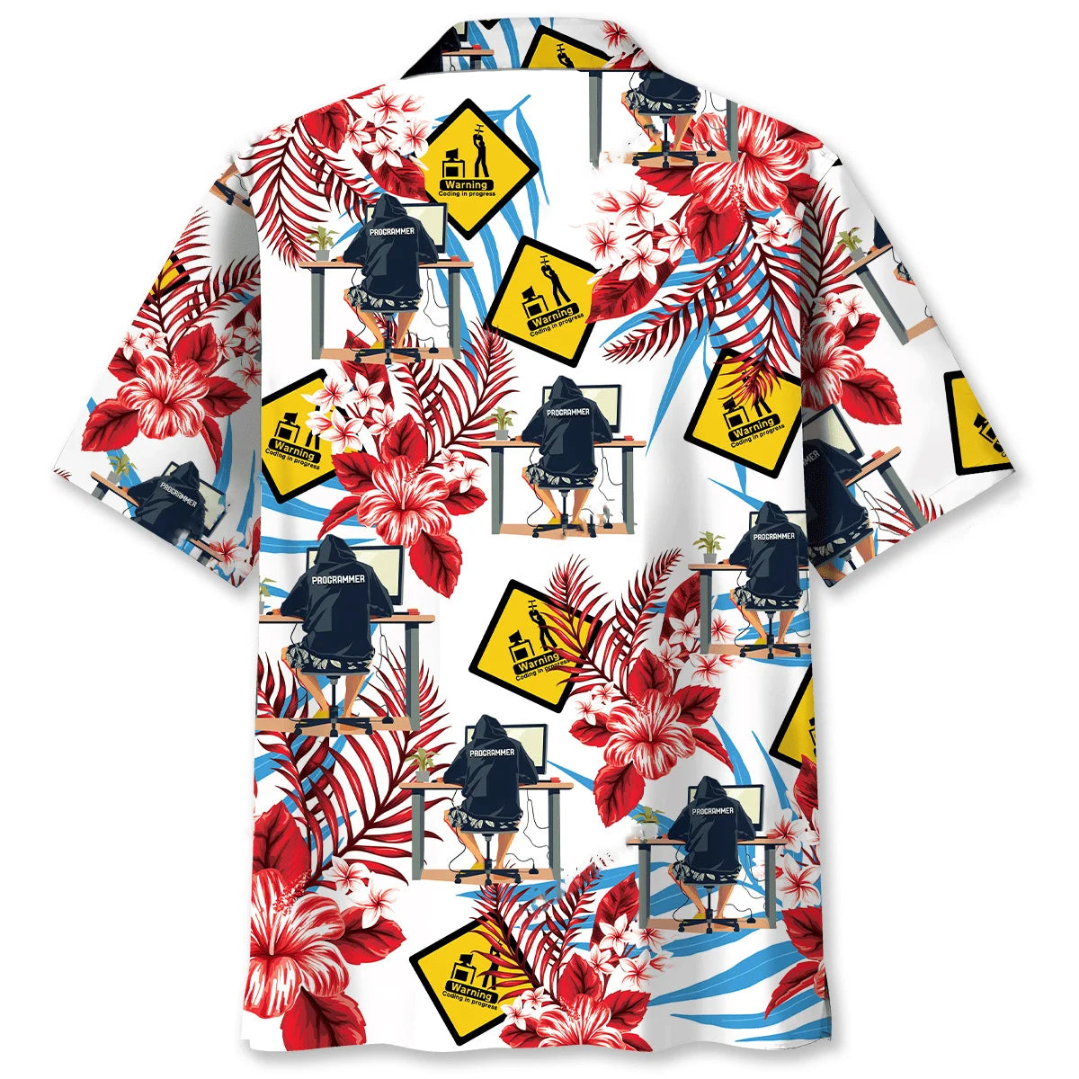 Coding in Progress Hawaiian Shirt