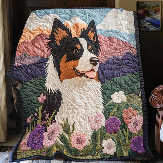 Collie Vista Quilt Blanket