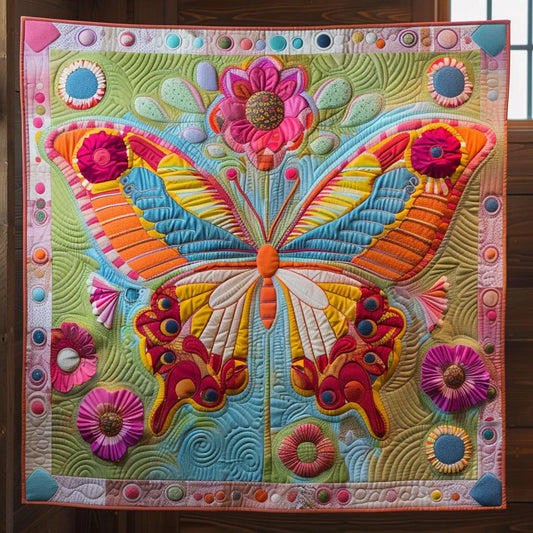 Colorful Wing Quilt Blanket