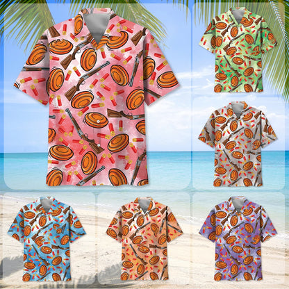 Colorful Clay Shooting Hawaiian Shirt
