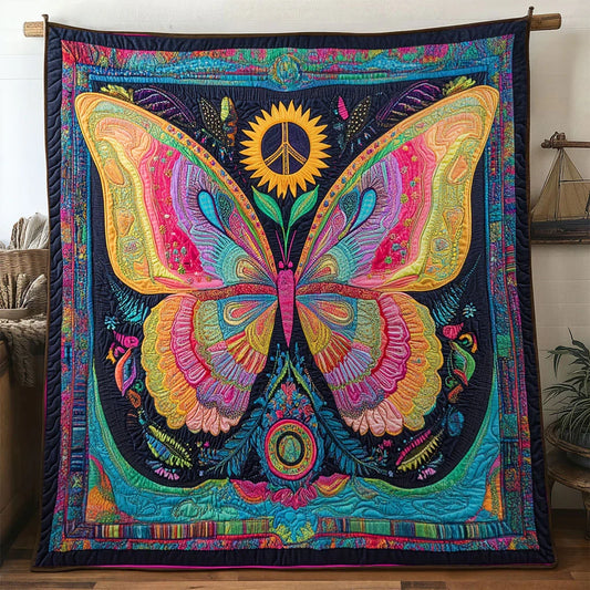 Colorjoy Butterfly Quilt Blanket
