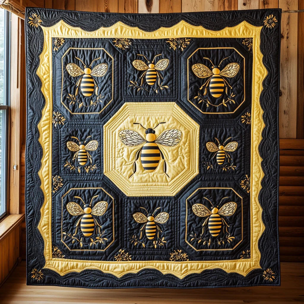 Comb Harmony Quilt Blanket