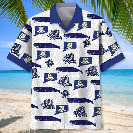 Connecticut State Proud Hawaiian Shirt