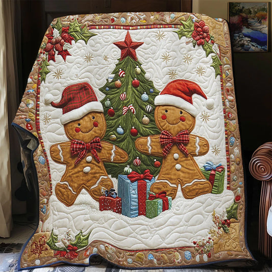 Cookie Christmas Quilt Blanket