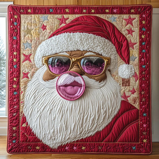 Cool Claus Quilt Blanket