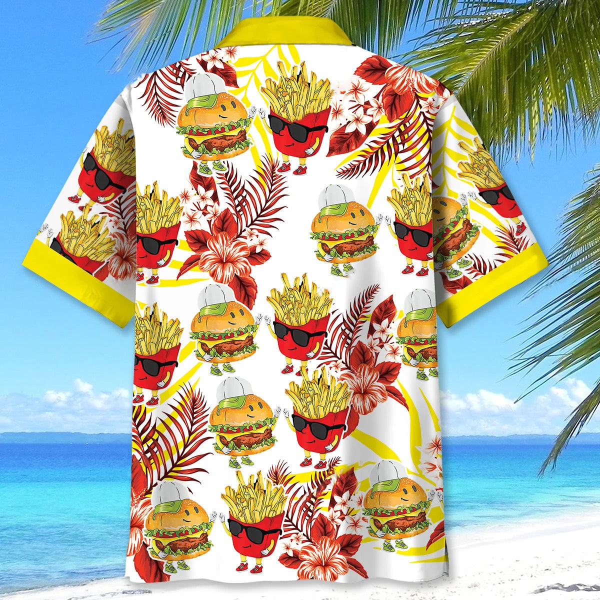 Cool Fun Combo Snacks Hawaiian Shirt