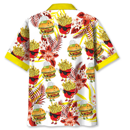 Cool Fun Combo Snacks Hawaiian Shirt