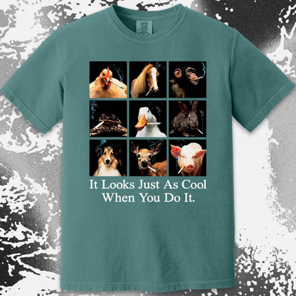 Funny Animals Smoking Shirt – It Looks Just As Cool When You Do It (view 13)