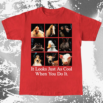 Funny Animals Smoking Shirt – It Looks Just As Cool When You Do It (view 15)