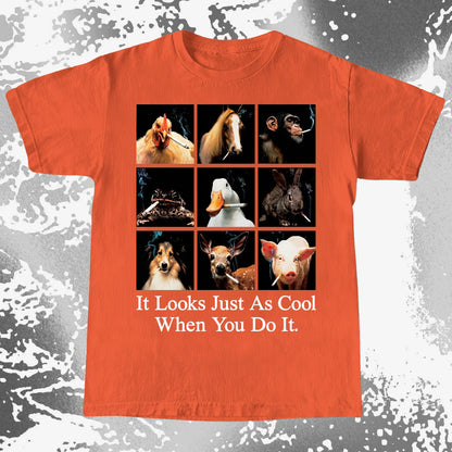 Funny Animals Smoking Shirt – It Looks Just As Cool When You Do It (view 3)
