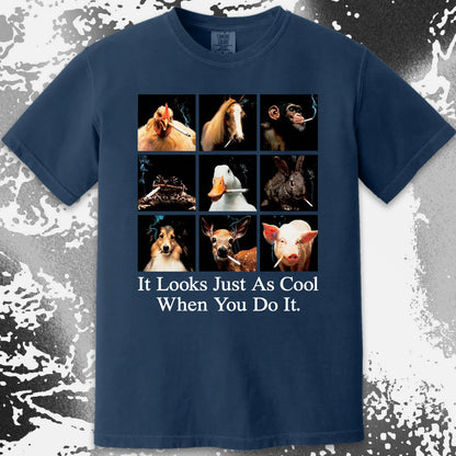 Funny Animals Smoking Shirt – It Looks Just As Cool When You Do It (view 5)