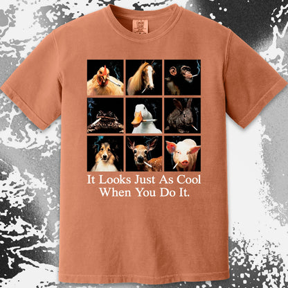 Funny Animals Smoking Shirt – It Looks Just As Cool When You Do It (view 6)