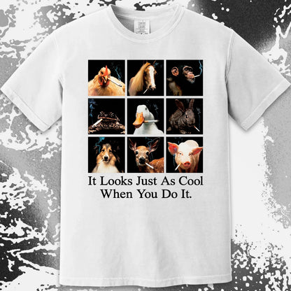 Funny Animals Smoking Shirt – It Looks Just As Cool When You Do It (view 11)