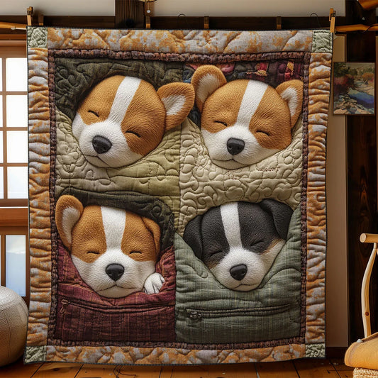 Corgi Comfort Quilt Blanket