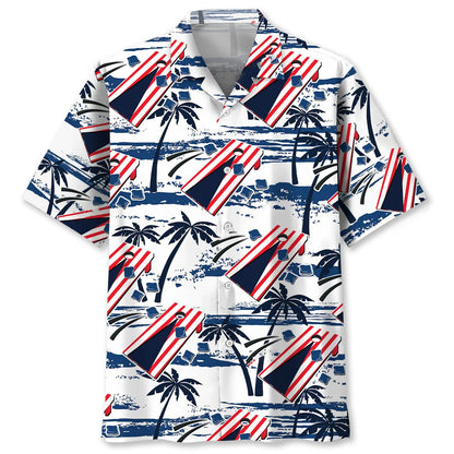 Cornhole American Beach Hawaiian Shirt