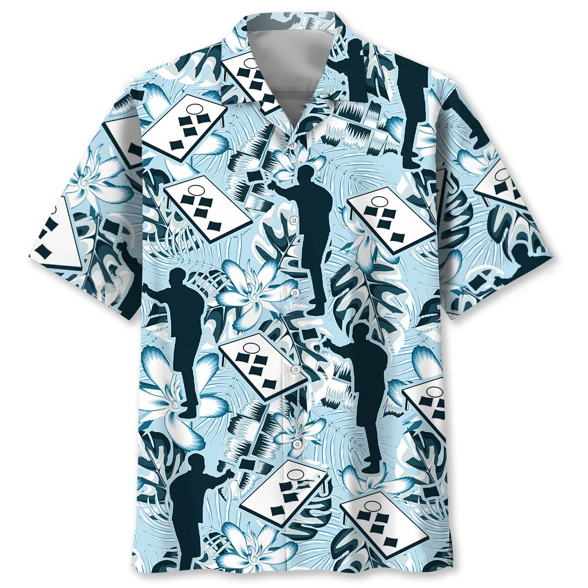 Cornhole Player Hawaiian Shirt