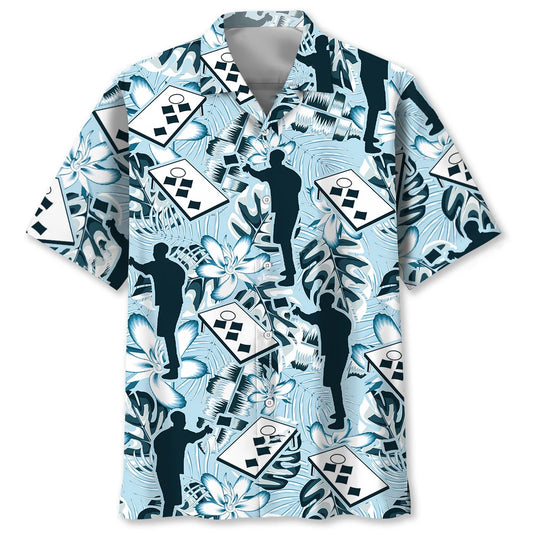 Cornhole Player Hawaiian Shirt