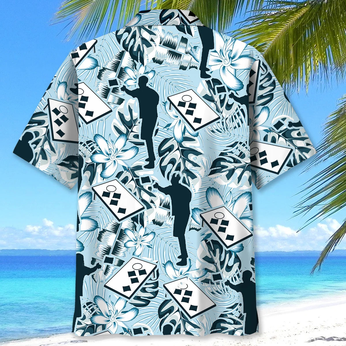 Cornhole Player Hawaiian Shirt