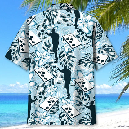Cornhole Player Hawaiian Shirt