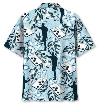 Cornhole Player Hawaiian Shirt