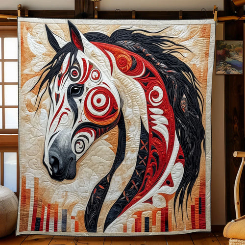 Cosmic Herd Quilt Blanket