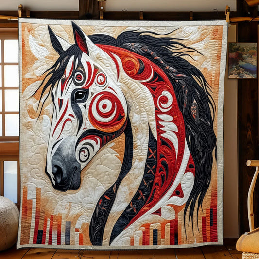 Cosmic Herd Quilt Blanket