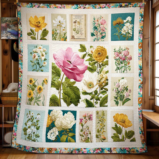 Cottage Bloom Quilt Blanket