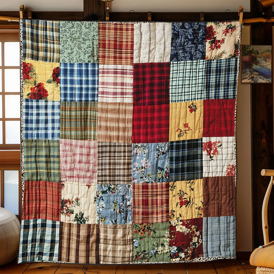 Cottage Charm Patch Quilt Blanket