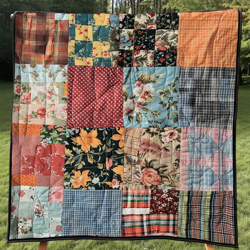Cottage Patchwork Quilt Blanket