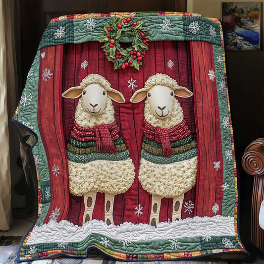 Country Christmas Quilt Blanket