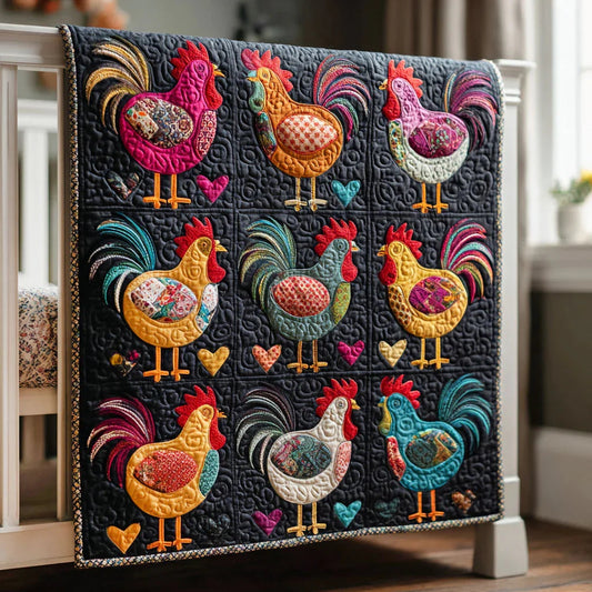 Country Wings Quilt Blanket - Quilted Blanket by OtterMia