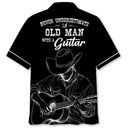 Cowboy Guitar Hawaiian Shirt