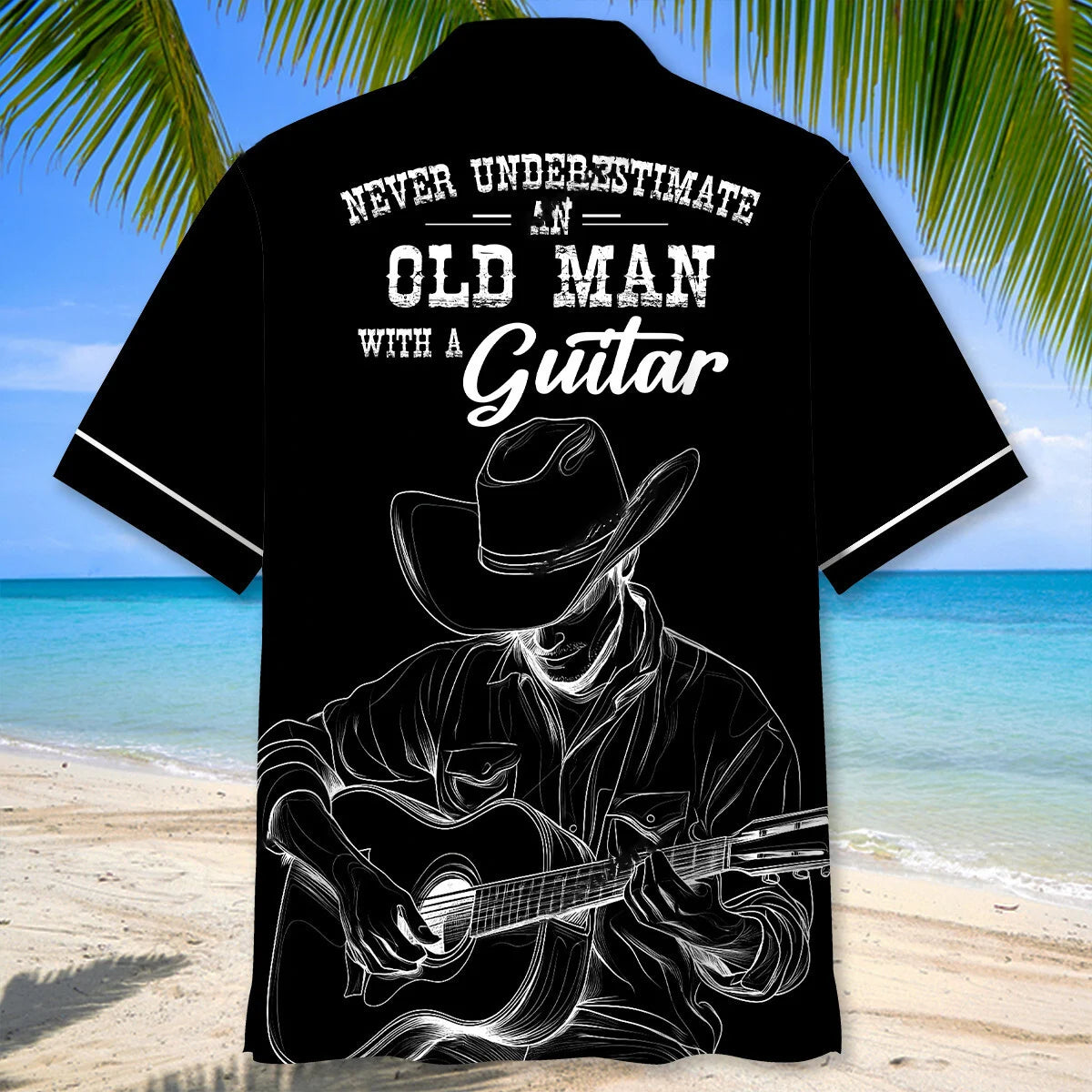 Cowboy Guitar Hawaiian Shirt