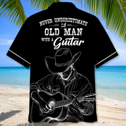 Cowboy Guitar Hawaiian Shirt