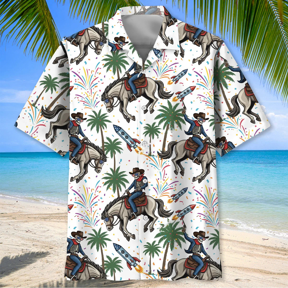 Cowboy Proud of America Hawaiian Shirt