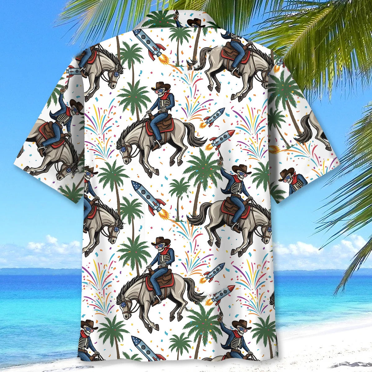 Cowboy Proud of America Hawaiian Shirt