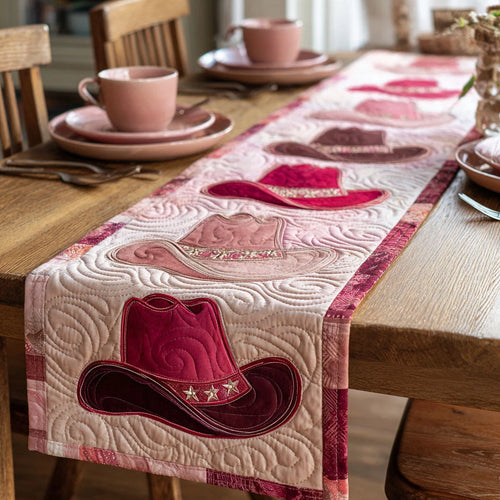 Cowgirl Trails Quilted Table Runner