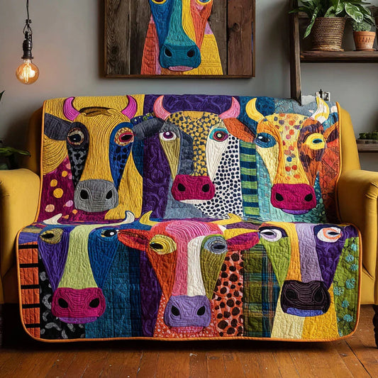 Cozy Barn Quilt Blanket - Quilted Blanket by OtterMia