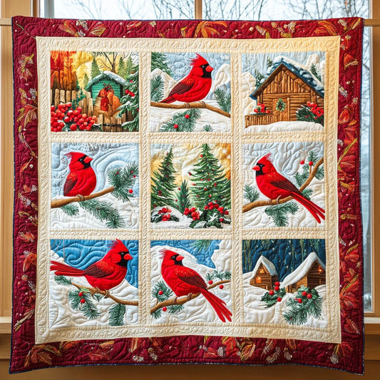 Cozy Branch Quilt Blanket
