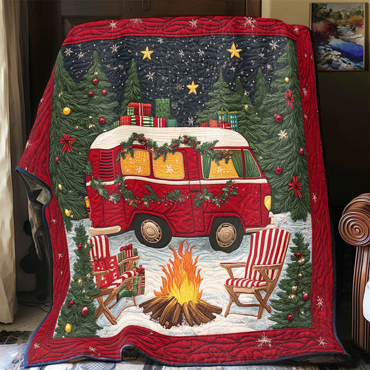 Cozy Camper Quilt Blanket