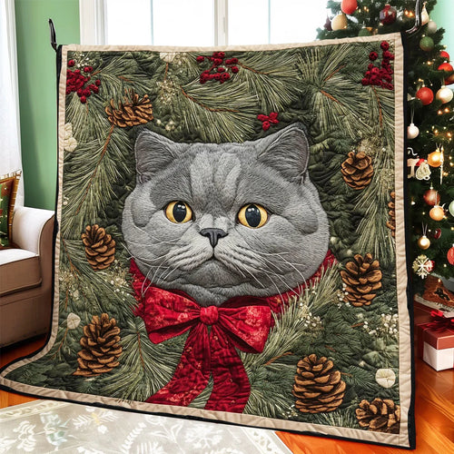 Cozy Cat Charm Quilt Blanket