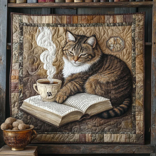 Cozy Cat Corner Quilt Blanket
