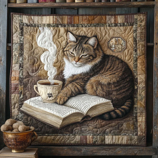 Cozy Cat Corner Quilt Blanket