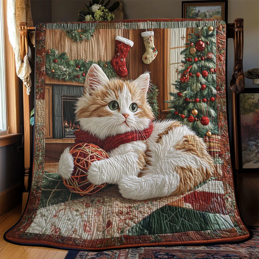Cozy Cat Quilt Blanket